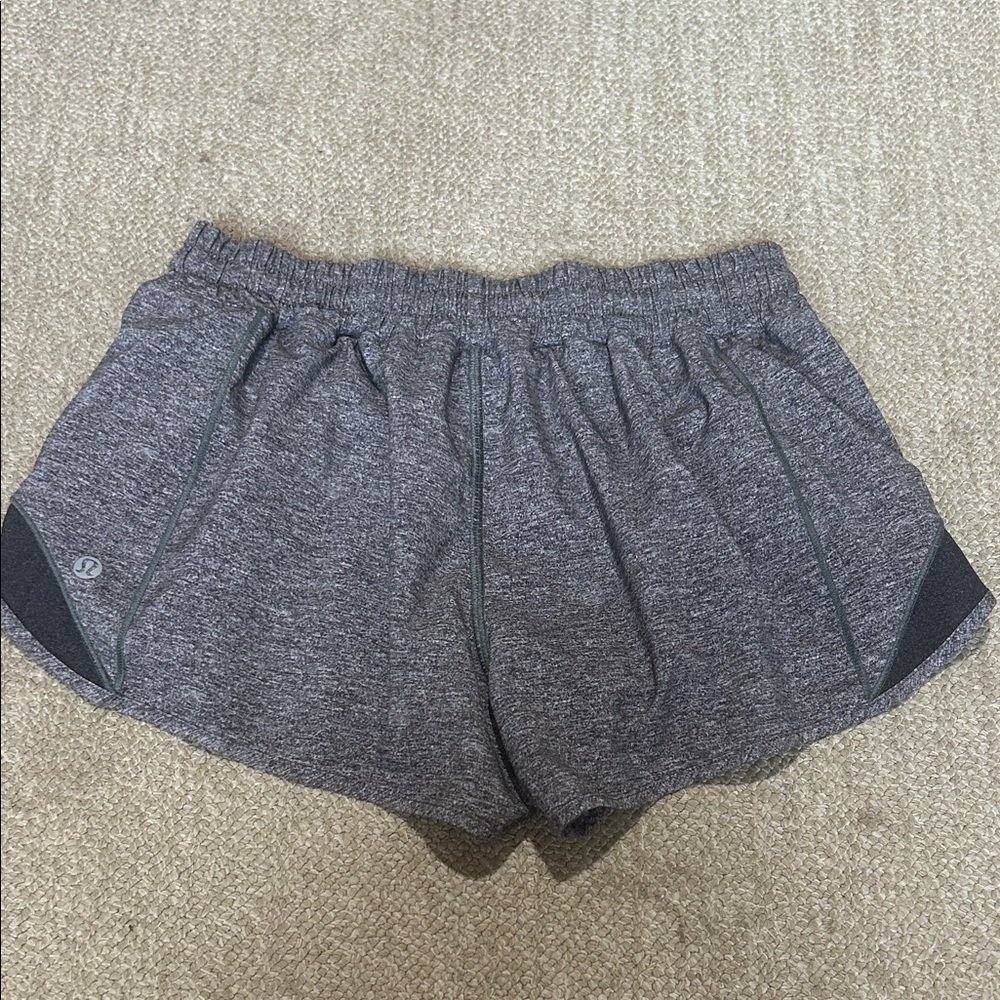 Women's Gray Lululemon sports Shorts - Picture 2 of 4